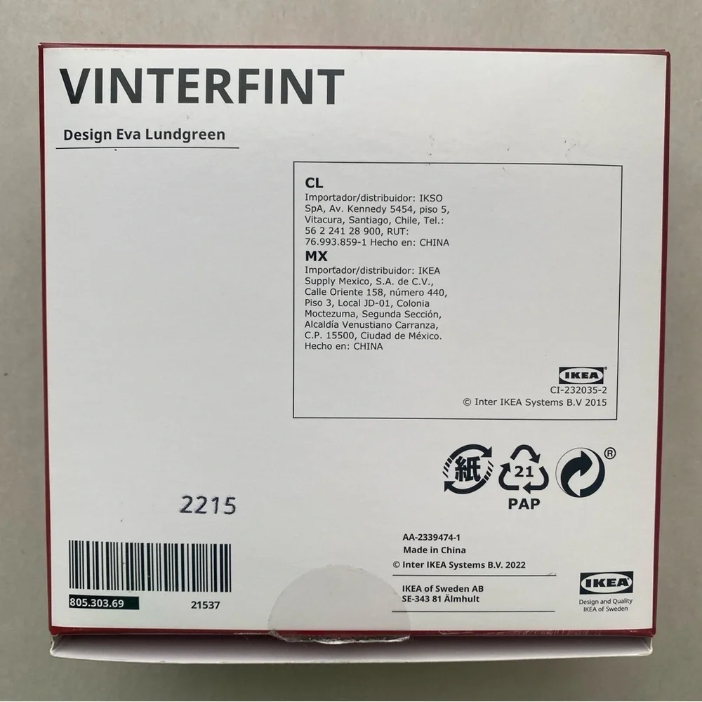 IKEA vinterfint hanging